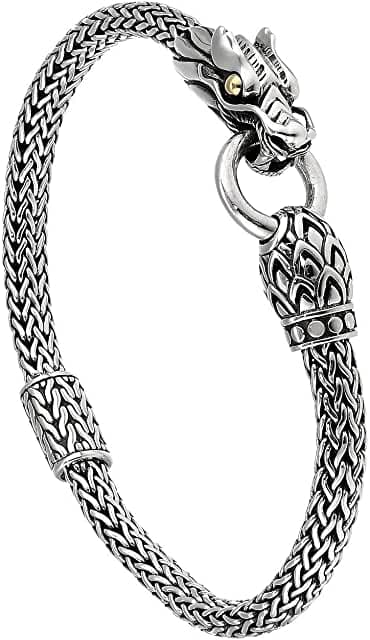 John Hardy Women's Legends Naga Gold & Silver Dragon Station Chain Bracelet